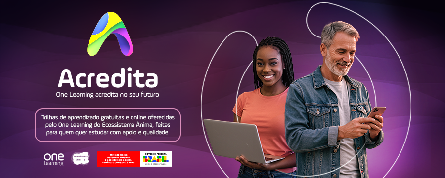 Banner Acredita One Learning